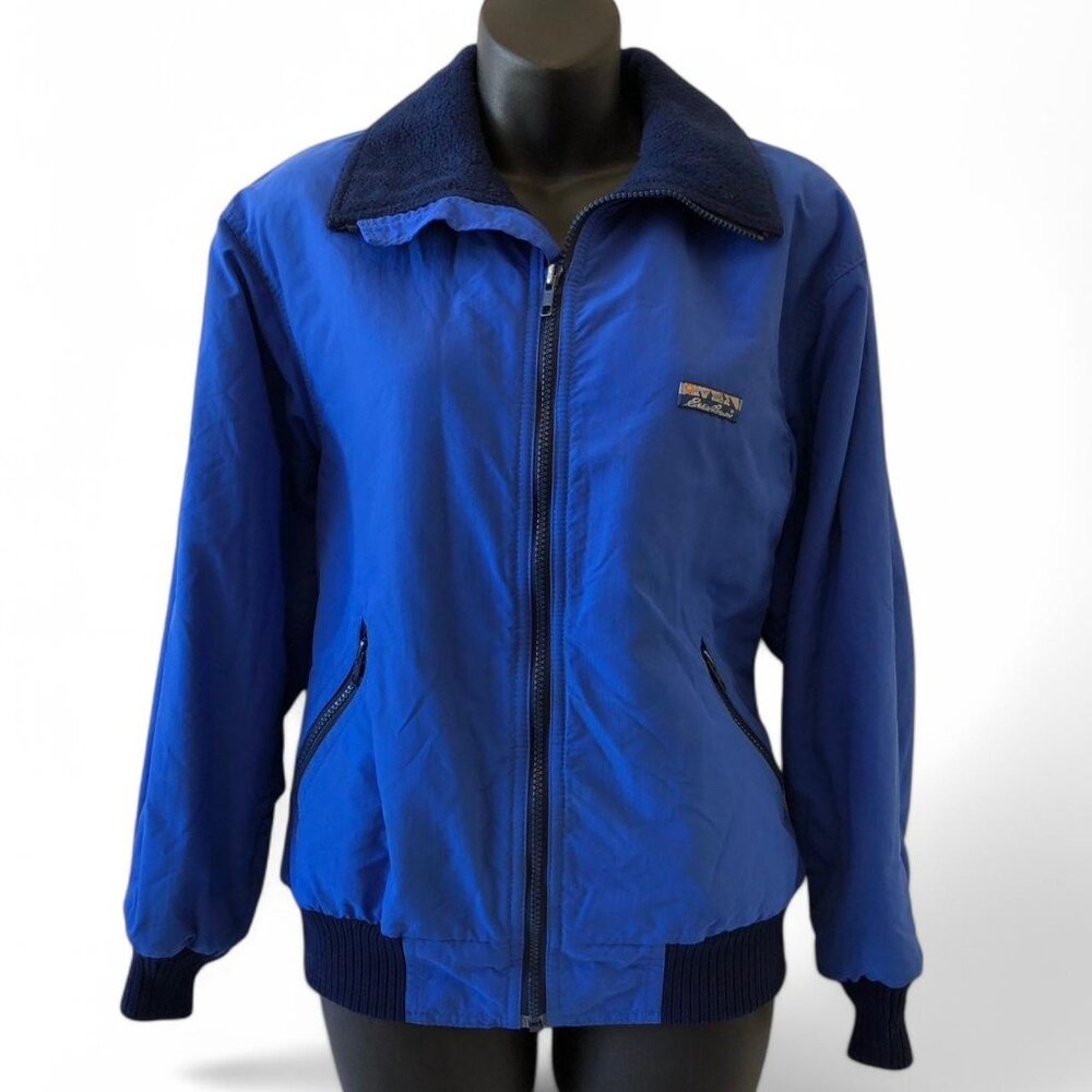 Eddie Bauer Vintage Blue Jacket Size Small
